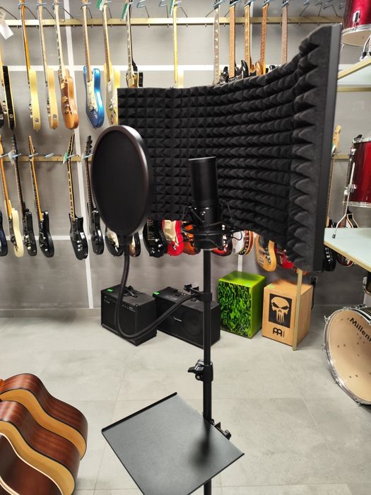 Osłona izolacyjna do mikrofonu ze statywem Tonor T65