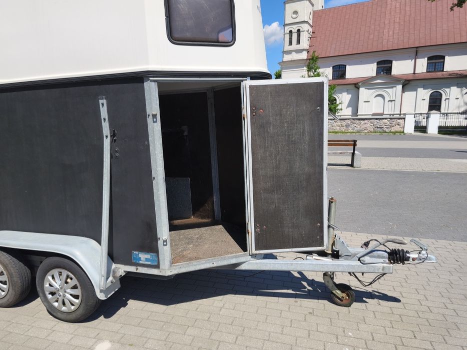 Przyczepa konna dla koni 1.5 konia Wesco 1300 DMC Bardzo dobry Stan!!!