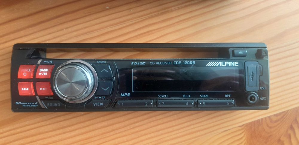 Radio CDE-120RR Alpine