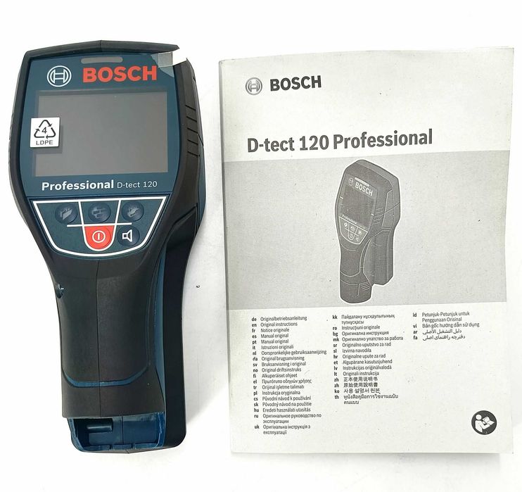 Wykrywacz uniwersalny bosch d tect 120 korpus lboxx profesjonalny