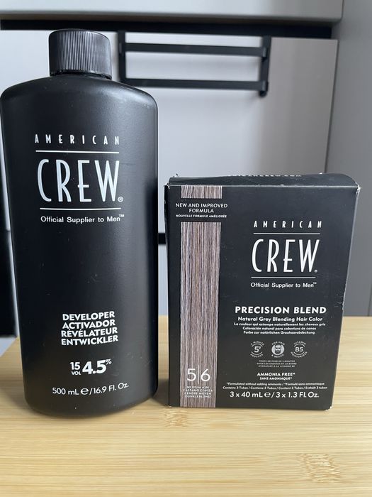 Набір маскування сивини American Crew Precision Blend 5/6. Ціна за все