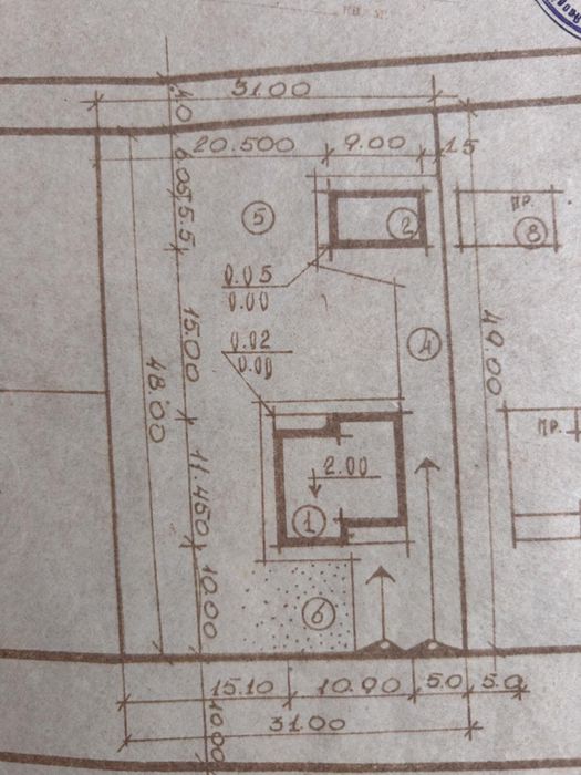 Земельна ділянка з планом на будинок с. Бердихів
