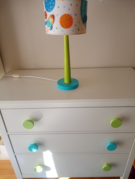 Candeeiros + Puxadores (Tema espaço). Conjunto Quarto Infantil