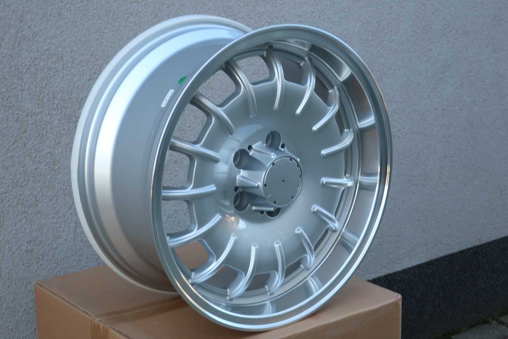 FELGI alu 17 5x112 x8 barock mercedes - benz w124 w123 w201 w126 r107 w126 w116 w115 RANT POLEROWANY