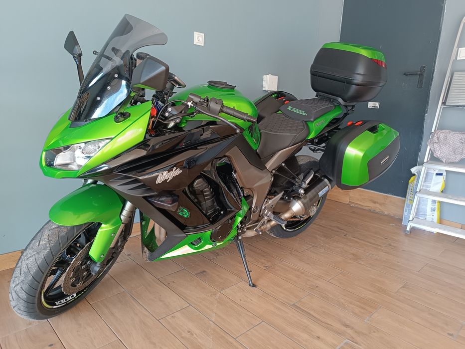 Kawasaki Z 1000 SX Kufry nawi GPS
