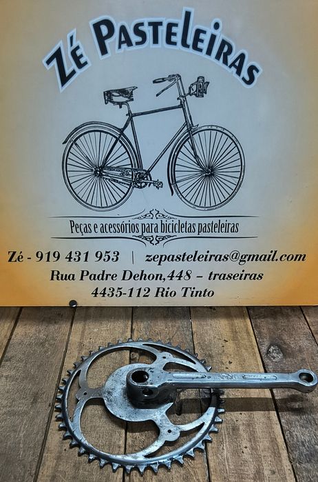 Pedaleira Ucal bicicleta pasteleira s/crenque Esquerdo