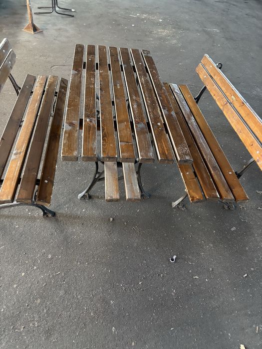 Meble ogrodowe żeliwne nogi