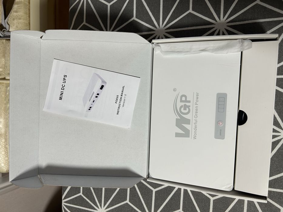 Mini UPS WGP POE05 ДБЖ безперебійник для роутера