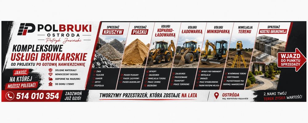 Usługi Koparko Ładowarką JCB 4cx