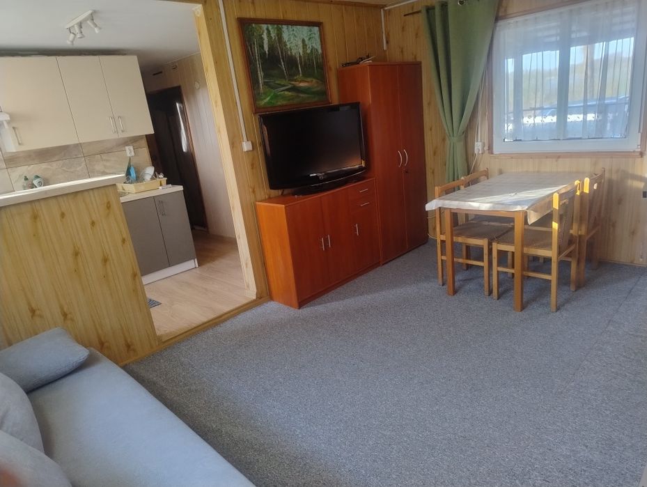 Domek nad jeziorem- Mazury- Linia Brzegowa, Prywatny Pomost