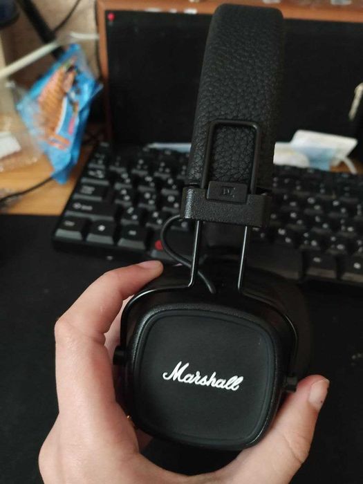 Навушники Marshall Major IV Black Оригіналні