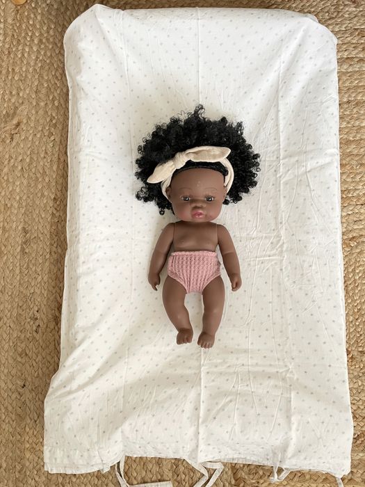 Forra para muda fraldas Ikea - tecido Zara home