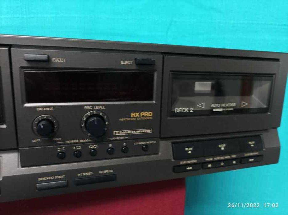 Leitor Gravador Technics RS-TR232 HX PRO