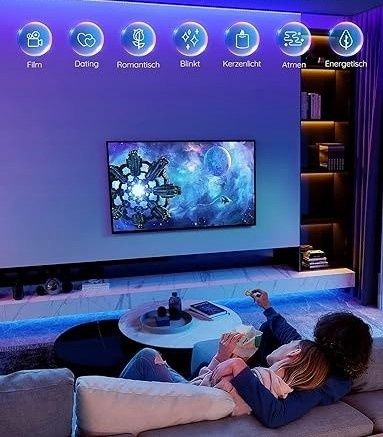 Taśma LED Govee 30m 2x15 RGB Bluetooth Aplikacja H613E