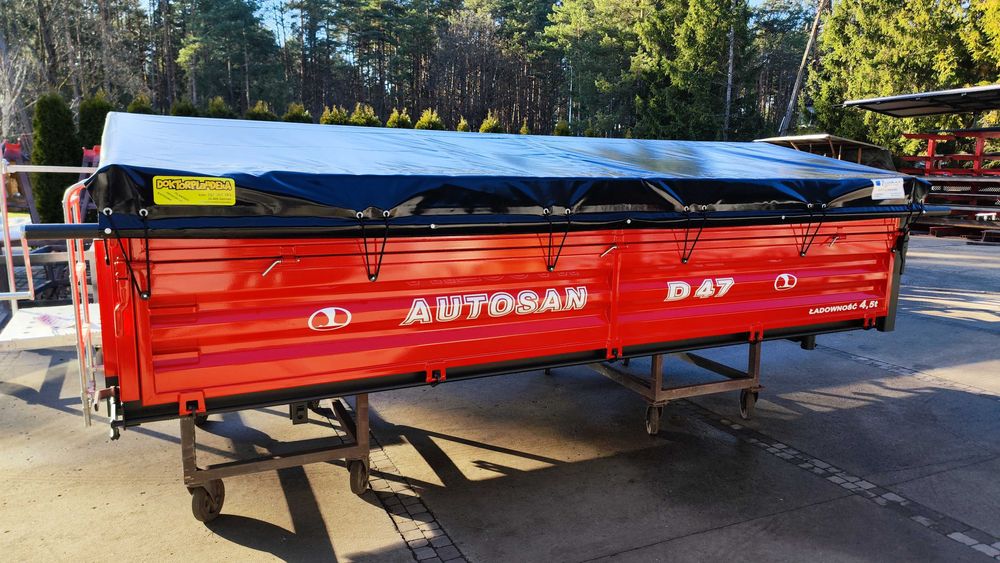 Burty do przyczepy D47  - Fachowe doradztwo - Burty na wymiar - MOCNE