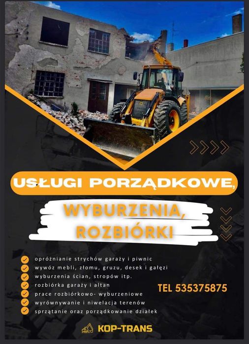 Wyburzenia i rozbiórki