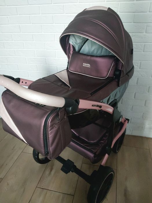 Piękny wózek. Tako Junama Fluo Line 3w1 róż WYSYŁAM