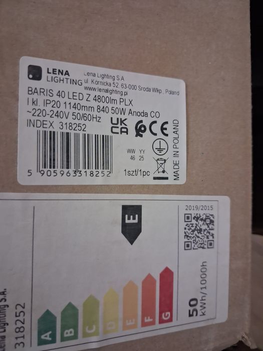 Lampy baris 40 LED