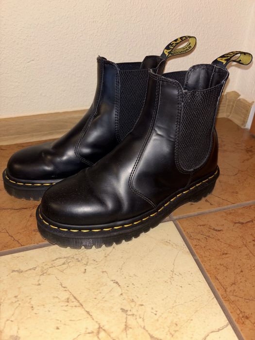 Dr. Martens skórzane buty męskie czarne rozmiar 40