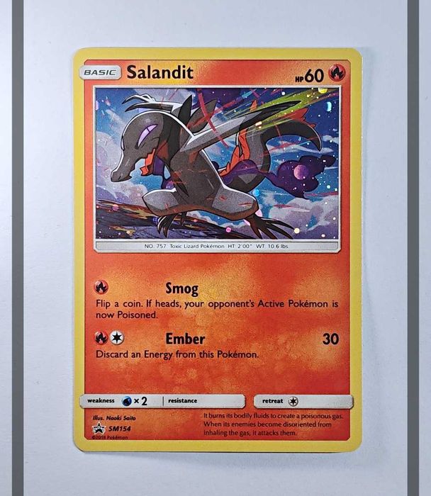 Salandit SM154 Promo Pokemon ENG-NM