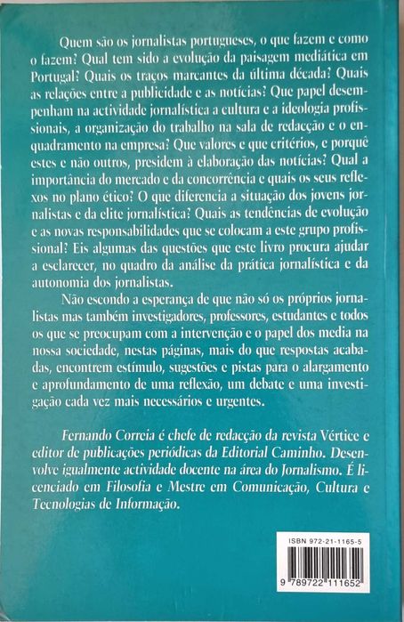 Os Jornalistas e as Notícias - A Autonomia Jornalística em Questão