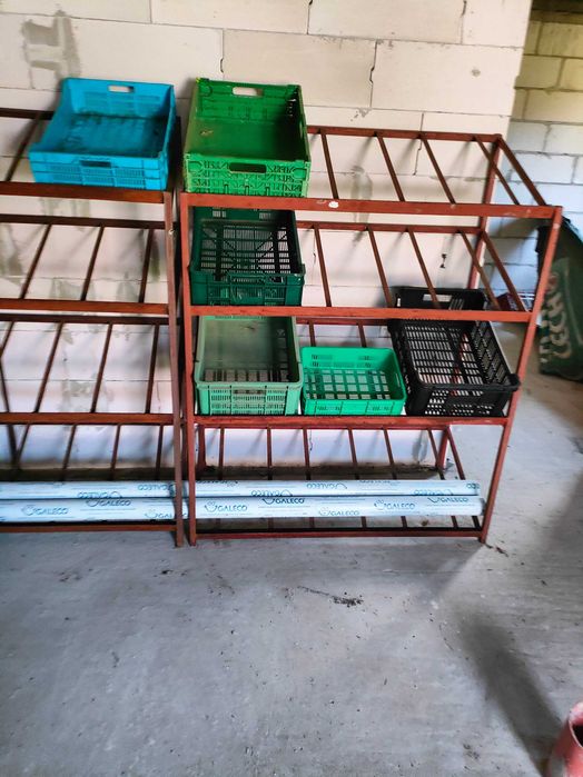 Regał na warzywa metalowy