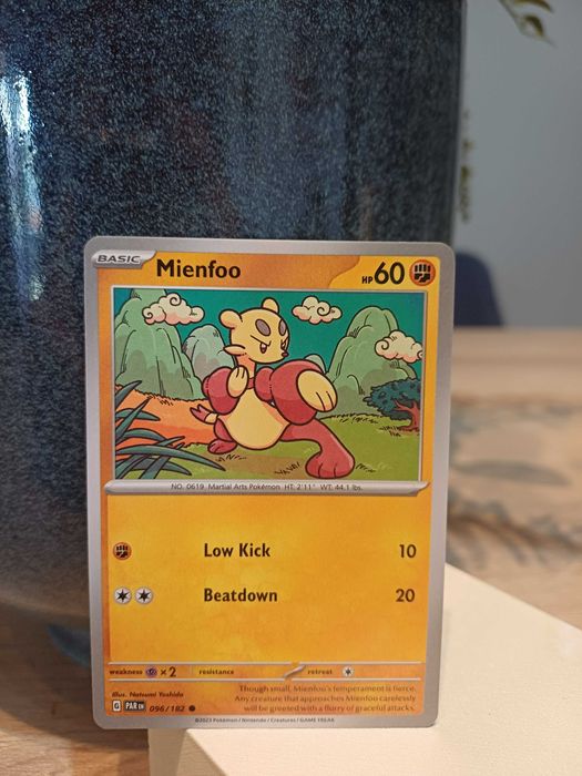 Carta Pokémon Mienfoo #96
