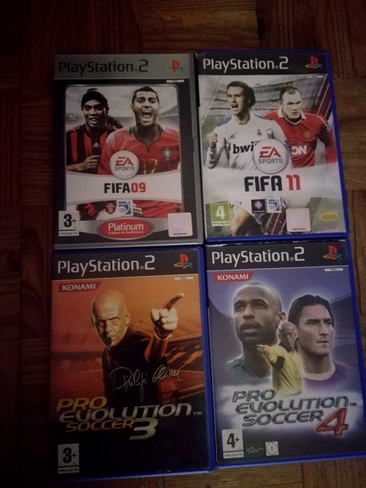 Lot of 4 PS2 Football Games