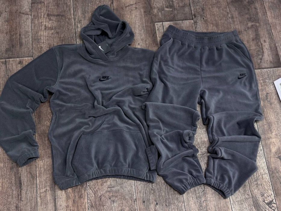 Преміум Костюм Nike Polar Fleece | Найтепліший Зимовий Комплект M–3XL
