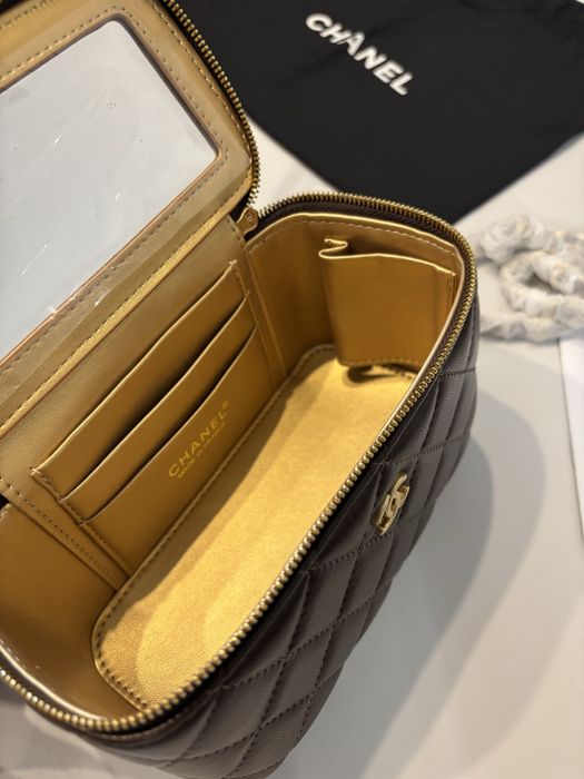 Nowa torebka kuferek Louis Vuitton skóra z zestawem gucci dior