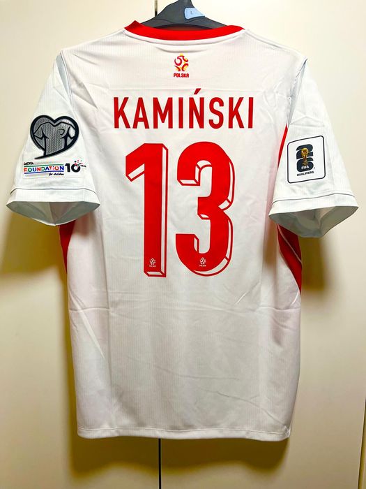 Koszulka Polska Kamiński #13 Reprezentacja Biała 2026