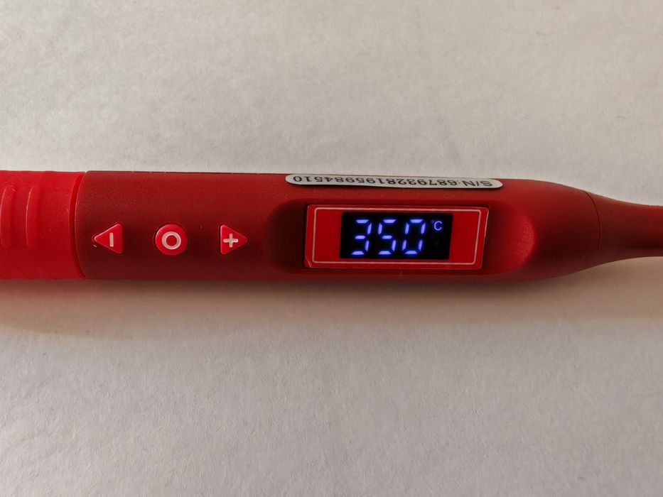 Паяльник JCD 908U 100W з рег. °C, яскравий OLED екран, керам. нагрівач