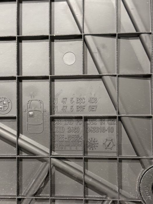 Dywaniki gumowe oryginale BMW X3 G45