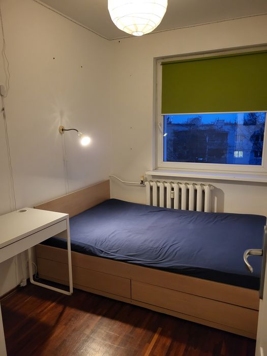 Pokój do wynajęcia w mieszkaniu 2 pokojowym