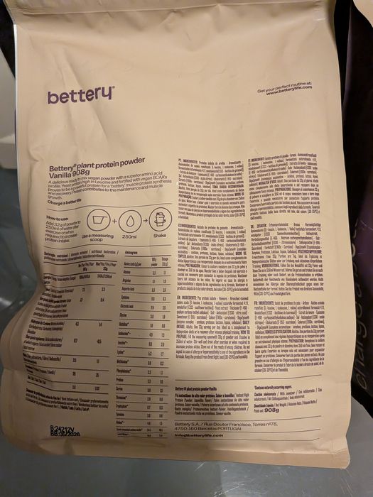 Protein vegan vanilla