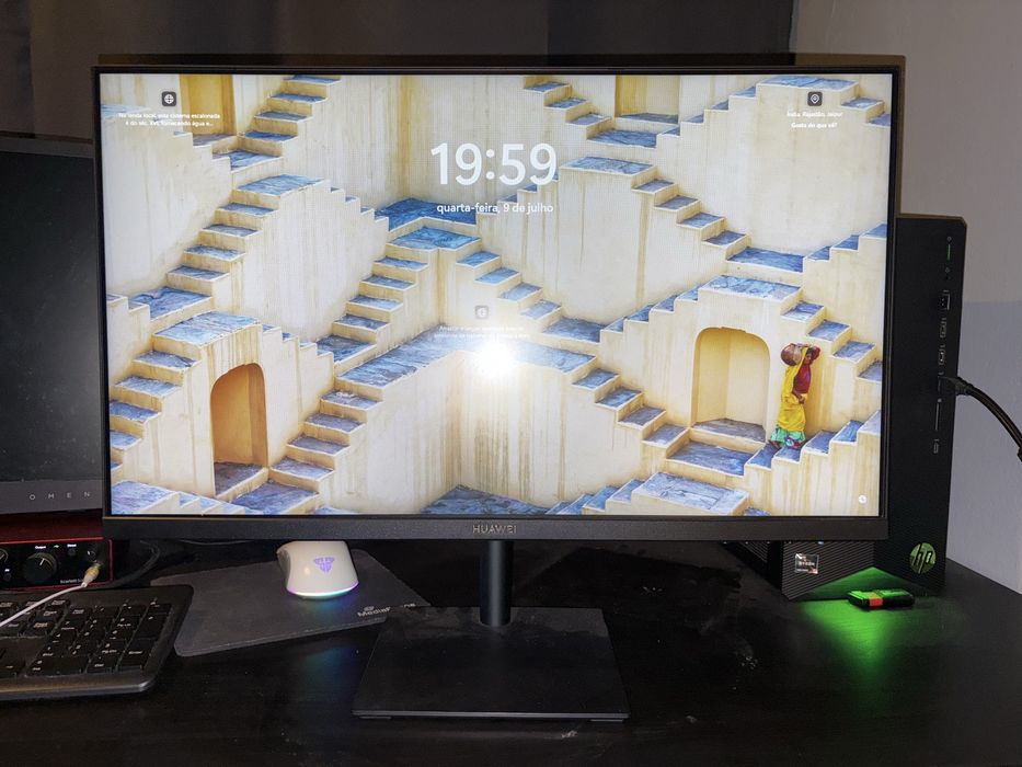 Monitor+HUAWEI+23.8%27%27+-+60Hz+-+Full+HD+Como+Novo64738404927745120