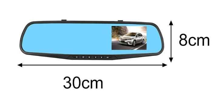 (NOVO) Retrovisor inteligente com camera de gravação contínua