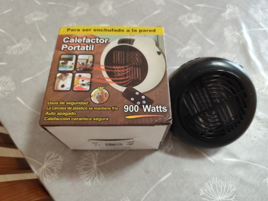 Aquecedor pequeno de ficha