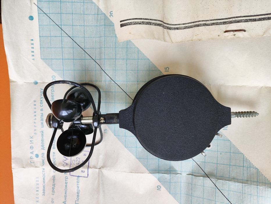 Анемометр чашечный МС-13 СССР 1988 г.