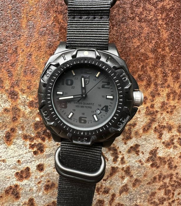 швейцарский тактичний військовий годинник LUMINOX 0200 (Swiss made)