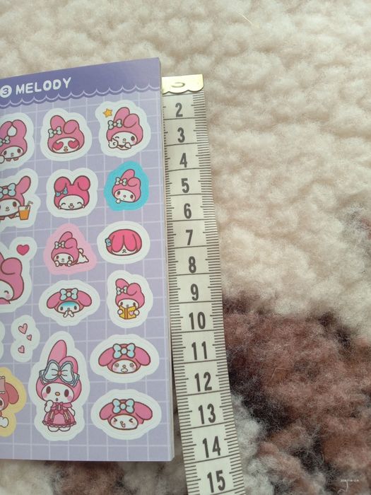 450 sztuk nakleki my melody album