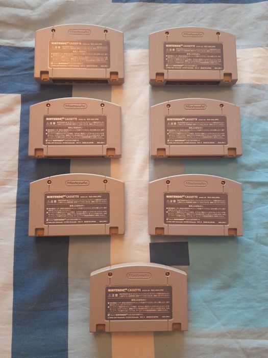 N64 - Cartuchos originais