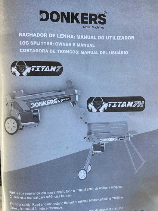 Alugo ou vendo Rachador de  Lenha Eletrico