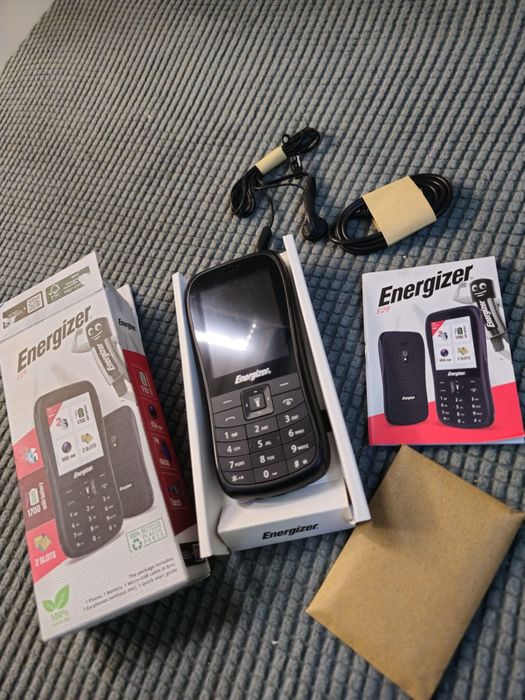 telefon komórkowy Energizer E29 Bluetooth i port micro-USB