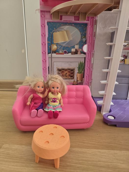 Domek Barbie Malibu dream house.DomekDlaBarbie.Lalki gratis.l