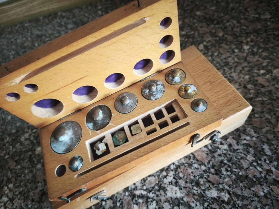 Pesos para balança de precisão .