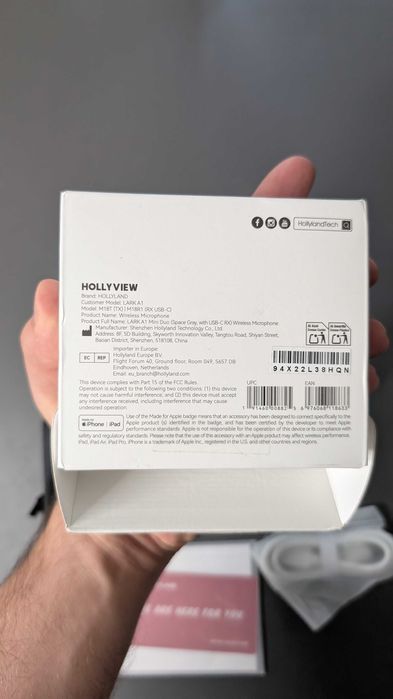 Радіосистема Hollyland Lark A1 Mini Duo USB-C