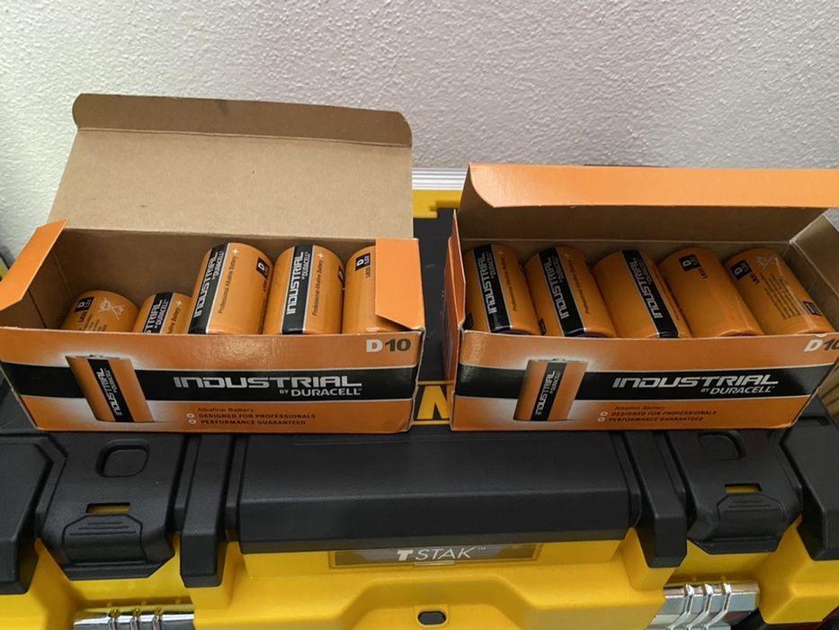 Baterias Duracell D Novas (Industrial)