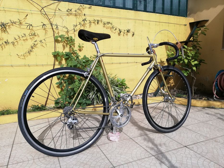 Bicicleta de estrada clássica vintage