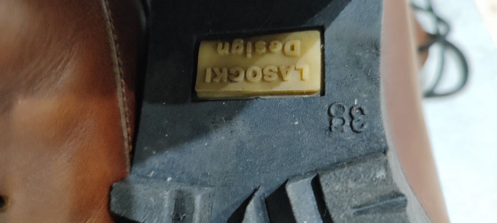 Botki skórzane Lasock roz 37